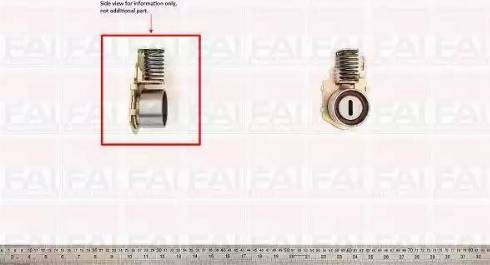 FAI AutoParts T1819 - Rullo tenditore, Cinghia dentata autozon.pro