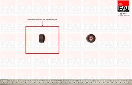 FAI AutoParts T1264 - Galoppino / Guidacinghia, Cinghia dentata autozon.pro