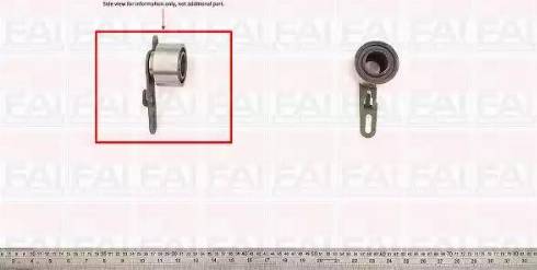 FAI AutoParts T1754 - Rullo tenditore, Cinghia dentata autozon.pro