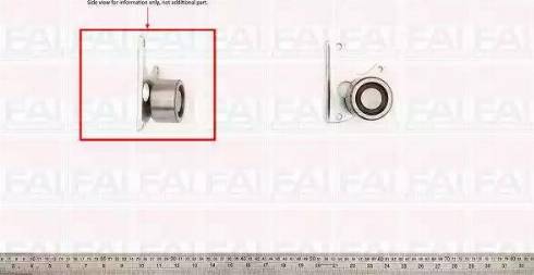 FAI AutoParts T3002 - Galoppino / Guidacinghia, Cinghia dentata autozon.pro