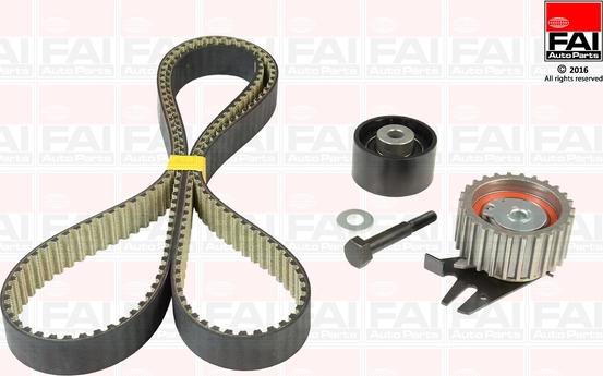 FAI AutoParts TBK493 - Kit cinghie dentate autozon.pro