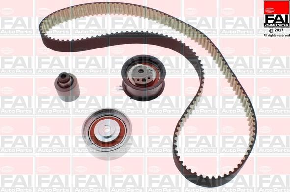 FAI AutoParts TBK485 - Kit cinghie dentate autozon.pro