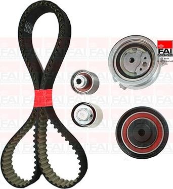 FAI AutoParts TBK486 - Kit cinghie dentate autozon.pro