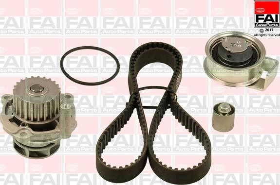 FAI AutoParts TBK476-6127 - Pompa acqua + Kit cinghie dentate autozon.pro