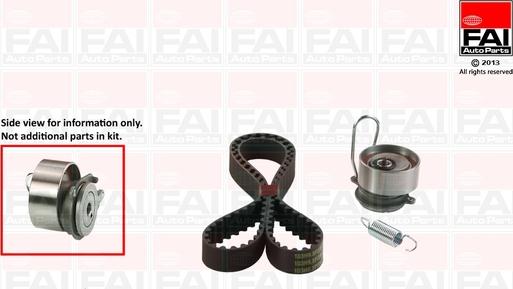 FAI AutoParts TBK501 - Kit cinghie dentate autozon.pro