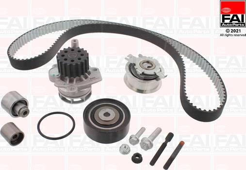 FAI AutoParts TBK539-6513 - Pompa acqua + Kit cinghie dentate autozon.pro