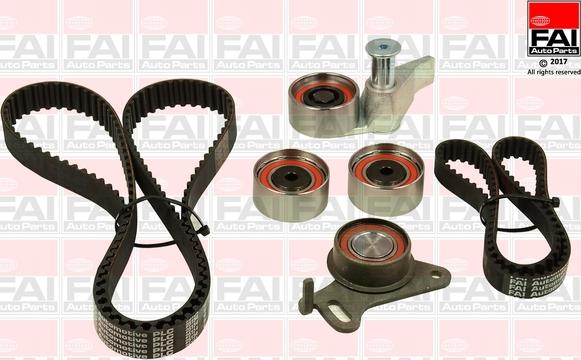 FAI AutoParts TBK531 - Kit cinghie dentate autozon.pro