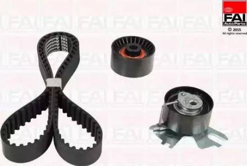 FAI AutoParts TBK537 - Kit cinghie dentate autozon.pro