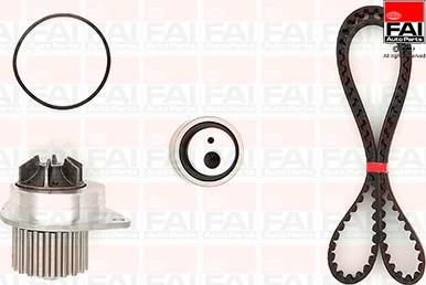 FAI AutoParts TBK09-6084 - Pompa acqua + Kit cinghie dentate autozon.pro