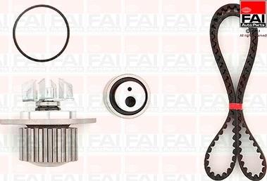 FAI AutoParts TBK09-2492 - Pompa acqua + Kit cinghie dentate autozon.pro