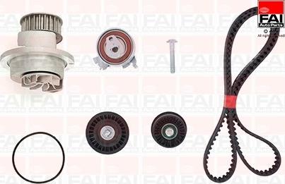 FAI AutoParts TBK106-6241 - Pompa acqua + Kit cinghie dentate autozon.pro