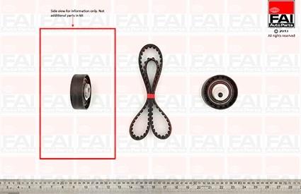 FAI AutoParts TBK102 - Kit cinghie dentate autozon.pro