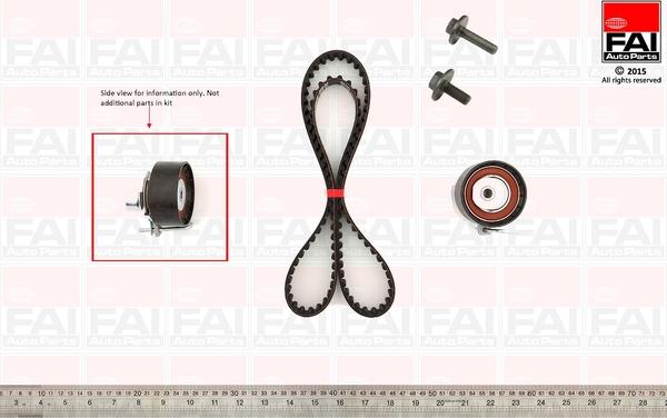 FAI AutoParts TBK177 - Kit cinghie dentate autozon.pro