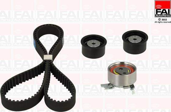 FAI AutoParts TBK351 - Kit cinghie dentate autozon.pro