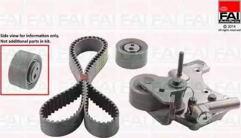 FAI AutoParts TBK319 - Kit cinghie dentate autozon.pro