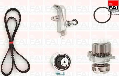 FAI AutoParts TBK385-6128 - Pompa acqua + Kit cinghie dentate autozon.pro