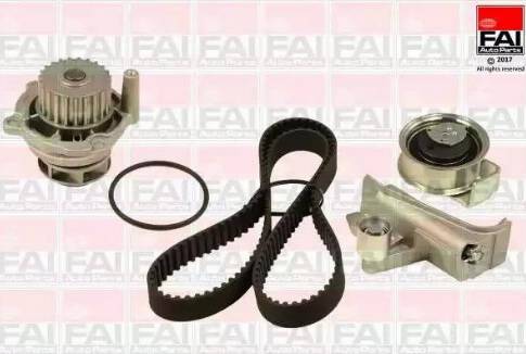 FAI AutoParts TBK385-6127 - Pompa acqua + Kit cinghie dentate autozon.pro