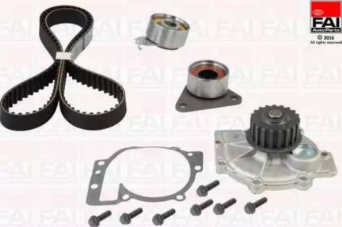 FAI AutoParts TBK339-3090 - Pompa acqua + Kit cinghie dentate autozon.pro