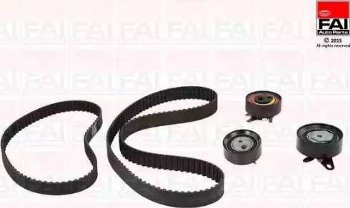 FAI AutoParts TBK327 - Kit cinghie dentate autozon.pro