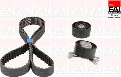 FAI AutoParts TBK255 - Kit cinghie dentate autozon.pro