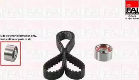 FAI AutoParts TBK287 - Kit cinghie dentate autozon.pro