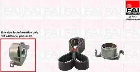 FAI AutoParts TBK270 - Kit cinghie dentate autozon.pro