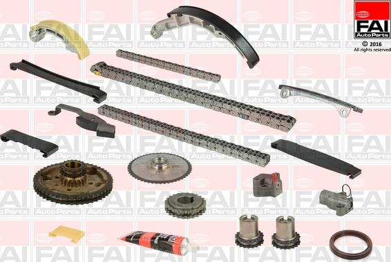 FAI AutoParts TCK41CRD - Kit catena distribuzione autozon.pro