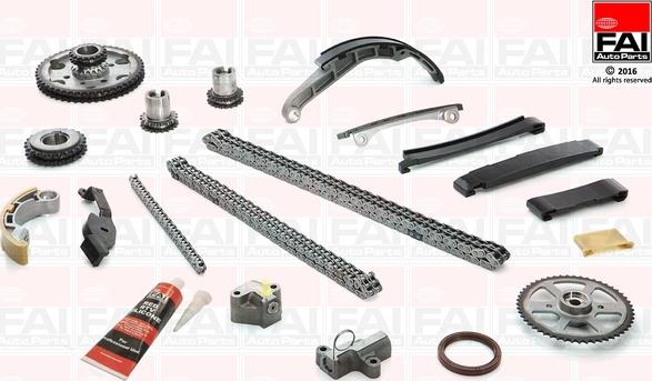 FAI AutoParts TCK41 - Kit catena distribuzione autozon.pro