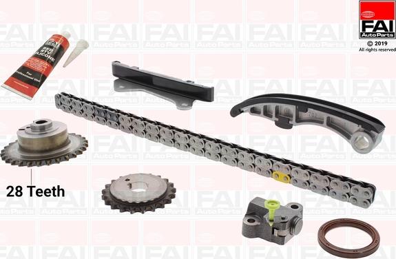 FAI AutoParts TCK43L - Kit catena distribuzione autozon.pro