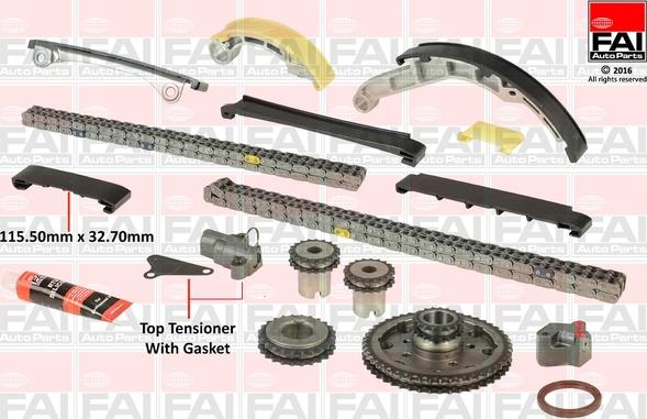 FAI AutoParts TCK42-06 - Kit catena distribuzione autozon.pro