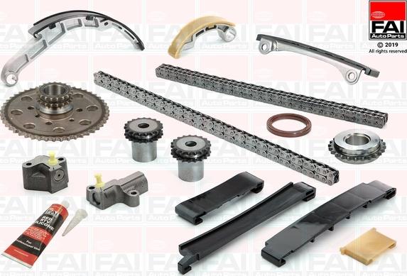 FAI AutoParts TCK42CRD - Kit catena distribuzione autozon.pro