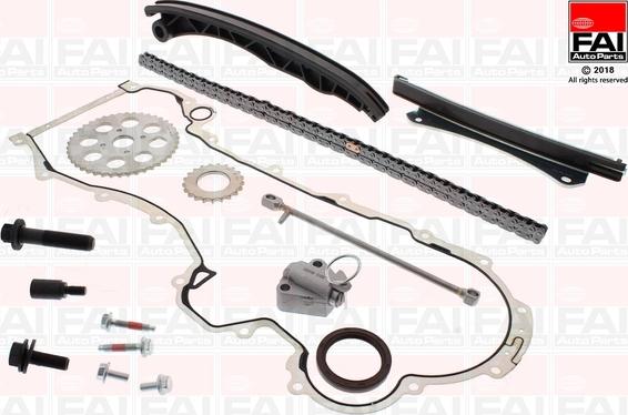 FAI AutoParts TCK6L - Kit catena distribuzione autozon.pro