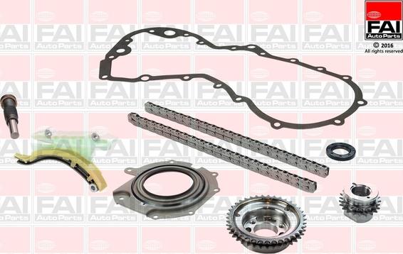 FAI AutoParts TCK122 - Kit catena distribuzione autozon.pro