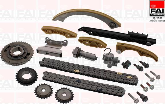 FAI AutoParts TCK340NG - Kit catena distribuzione autozon.pro