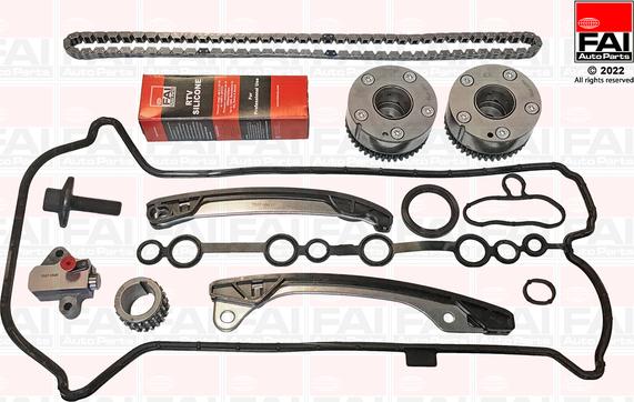 FAI AutoParts TCK358VVT - Kit catena distribuzione autozon.pro