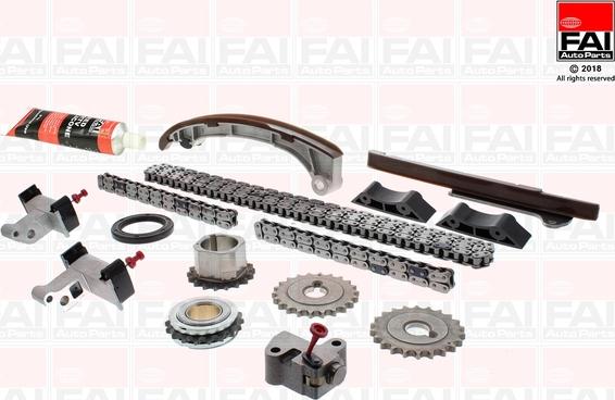 FAI AutoParts TCK298 - Kit catena distribuzione autozon.pro