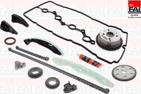 FAI AutoParts TCK254VVT - Kit catena distribuzione autozon.pro