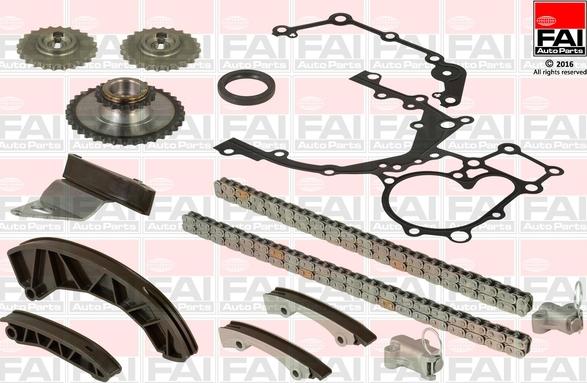 FAI AutoParts TCK258 - Kit catena distribuzione autozon.pro