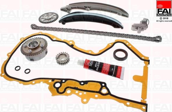 FAI AutoParts TCK202L3VVT - Kit catena distribuzione autozon.pro