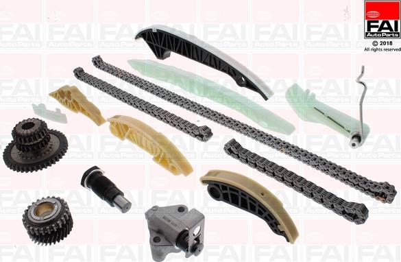 FAI AutoParts TCK212LNG - Kit catena distribuzione autozon.pro