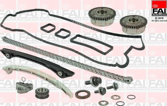 FAI AutoParts TCK288LVVT - Kit catena distribuzione autozon.pro