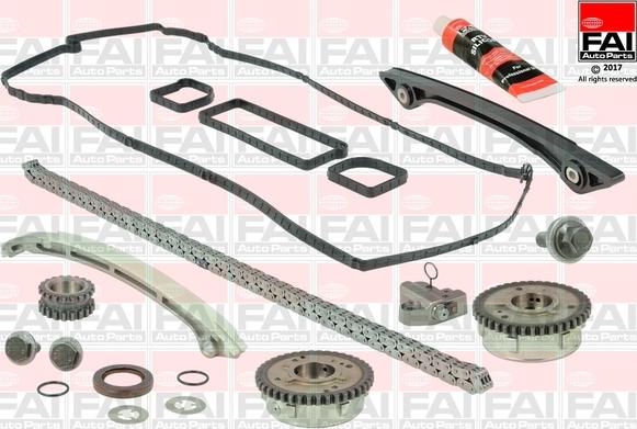 FAI AutoParts TCK288VVT - Kit catena distribuzione autozon.pro