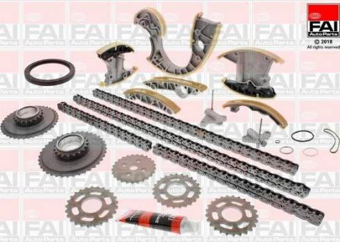 FAI AutoParts TCK233 - Kit catena distribuzione autozon.pro