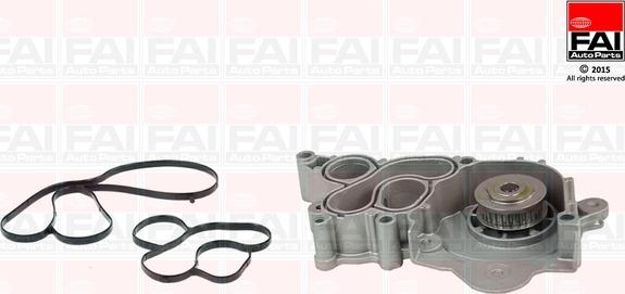 FAI AutoParts WP6618 - Pompa acqua autozon.pro