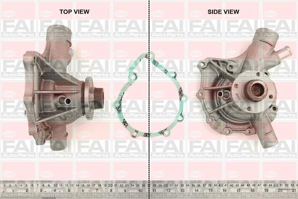 FAI AutoParts WP6365 - Pompa acqua autozon.pro