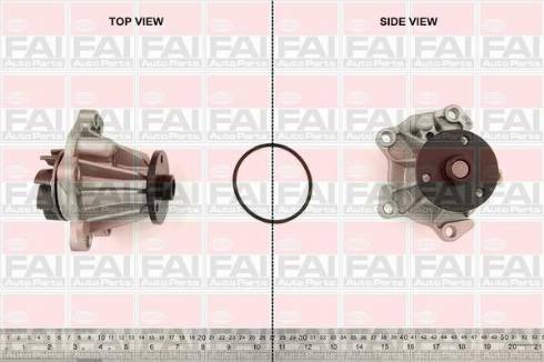 FAI AutoParts WP2887 - Pompa acqua autozon.pro