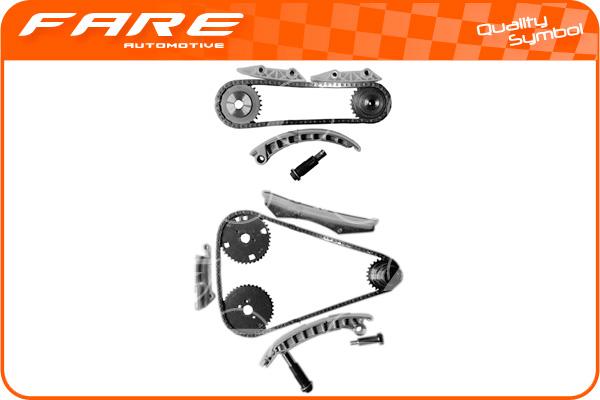 FARE SA 15019 - Kit catena distribuzione autozon.pro