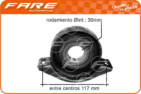 FARE SA 1698 - Supporto, Albero cardanico autozon.pro