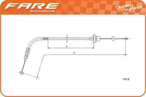 FARE SA 25669 - Cavo acceleratore autozon.pro