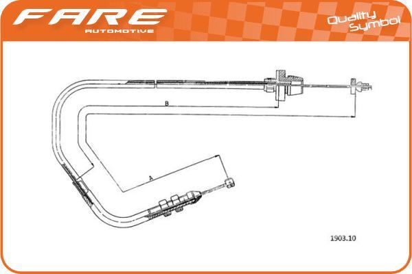 FARE SA 25635 - Cavo acceleratore autozon.pro